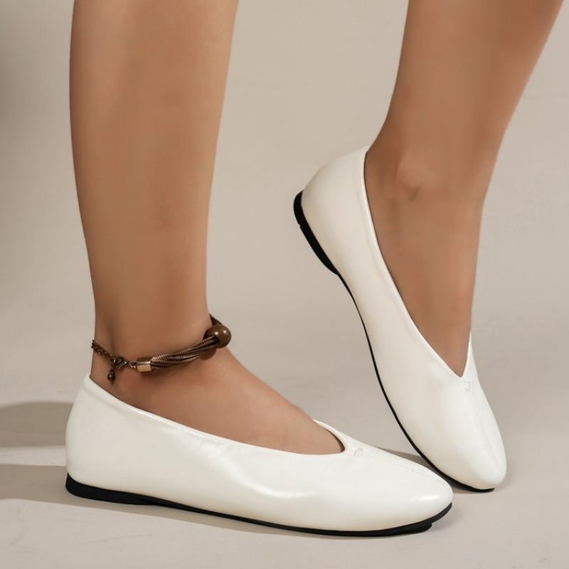 Women'S Shoes Clogs - Zapatos Cómodos de Punta Redonda para