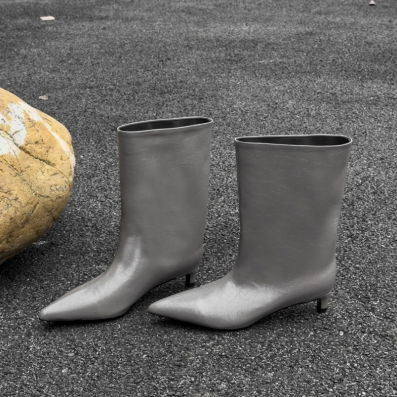 Botas hasta la rodilla con pun - Knee High Boots Women reseña y precio