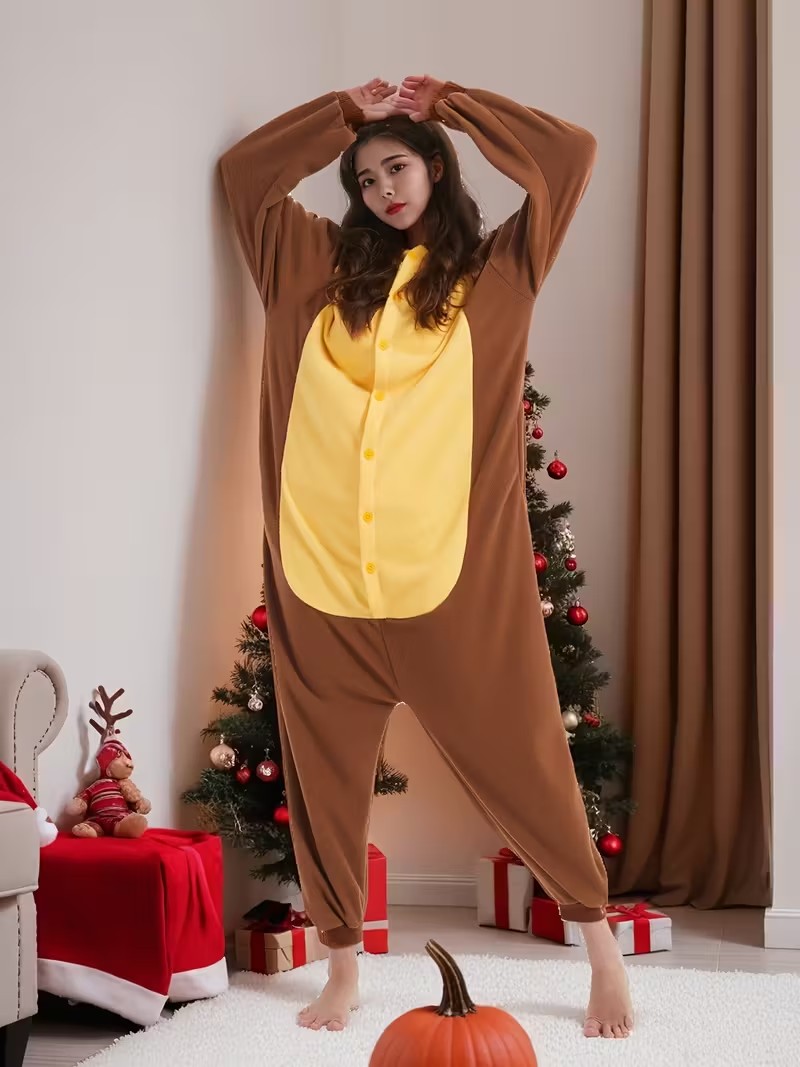 Pijama de una pieza con diseño - Women Shoes Xxl reseña y precio