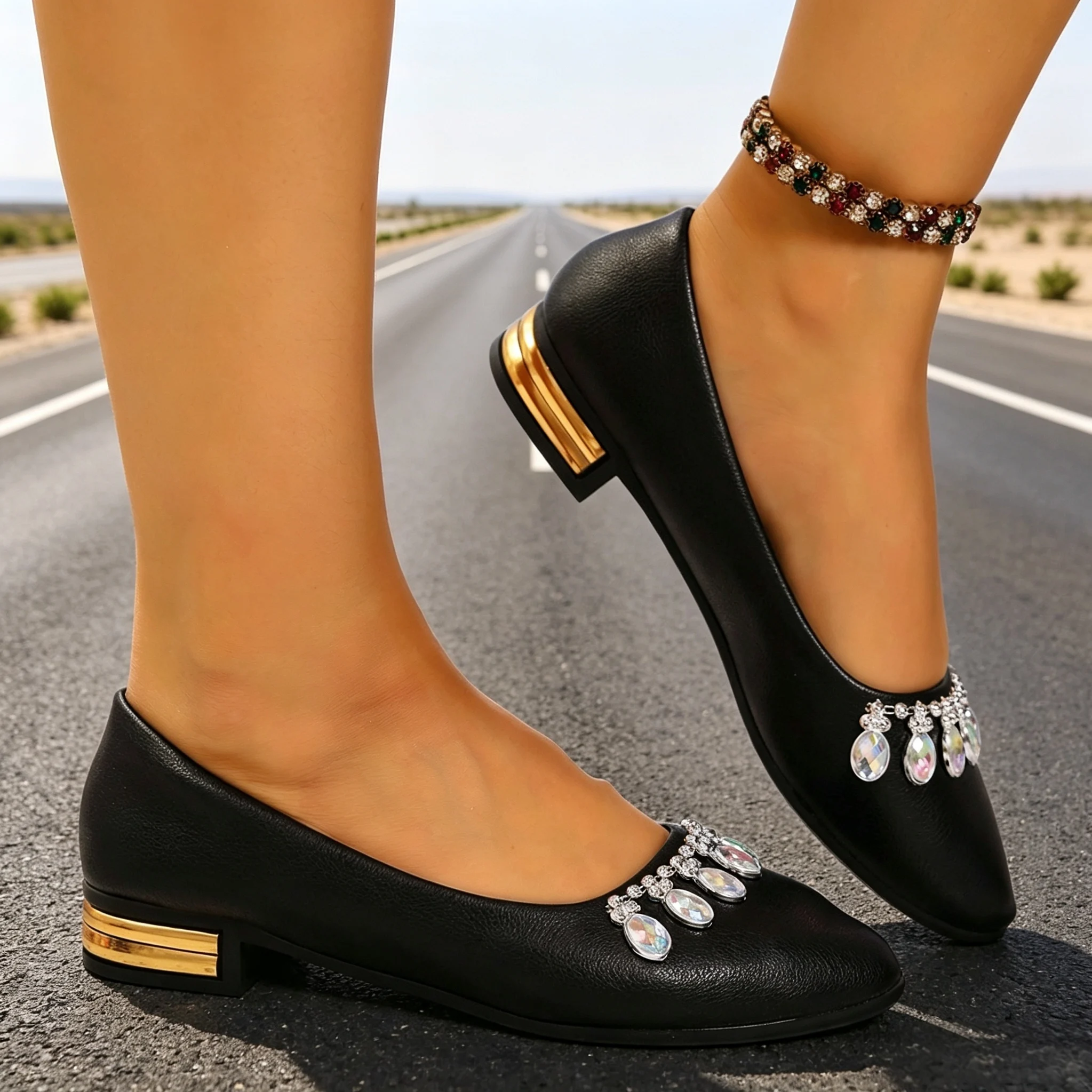 Zapatos Planos de Mujer con Pu - Women'S Shoes Quality reseña y precio