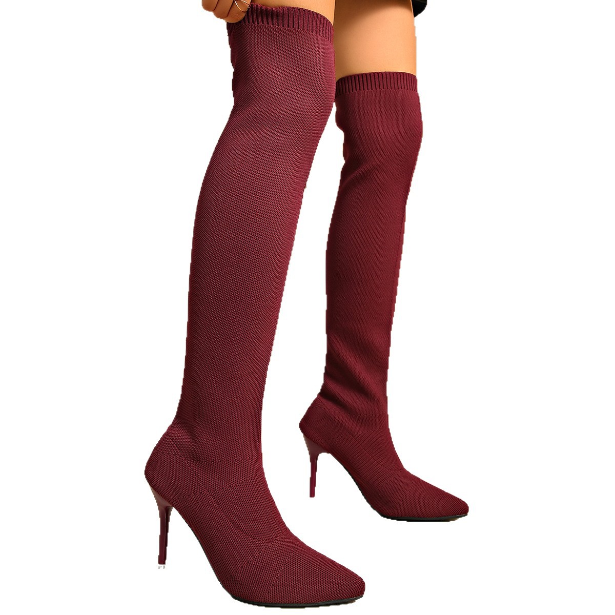 Botas de calcetín hasta la rod - Sock Boot Women reseña y precio