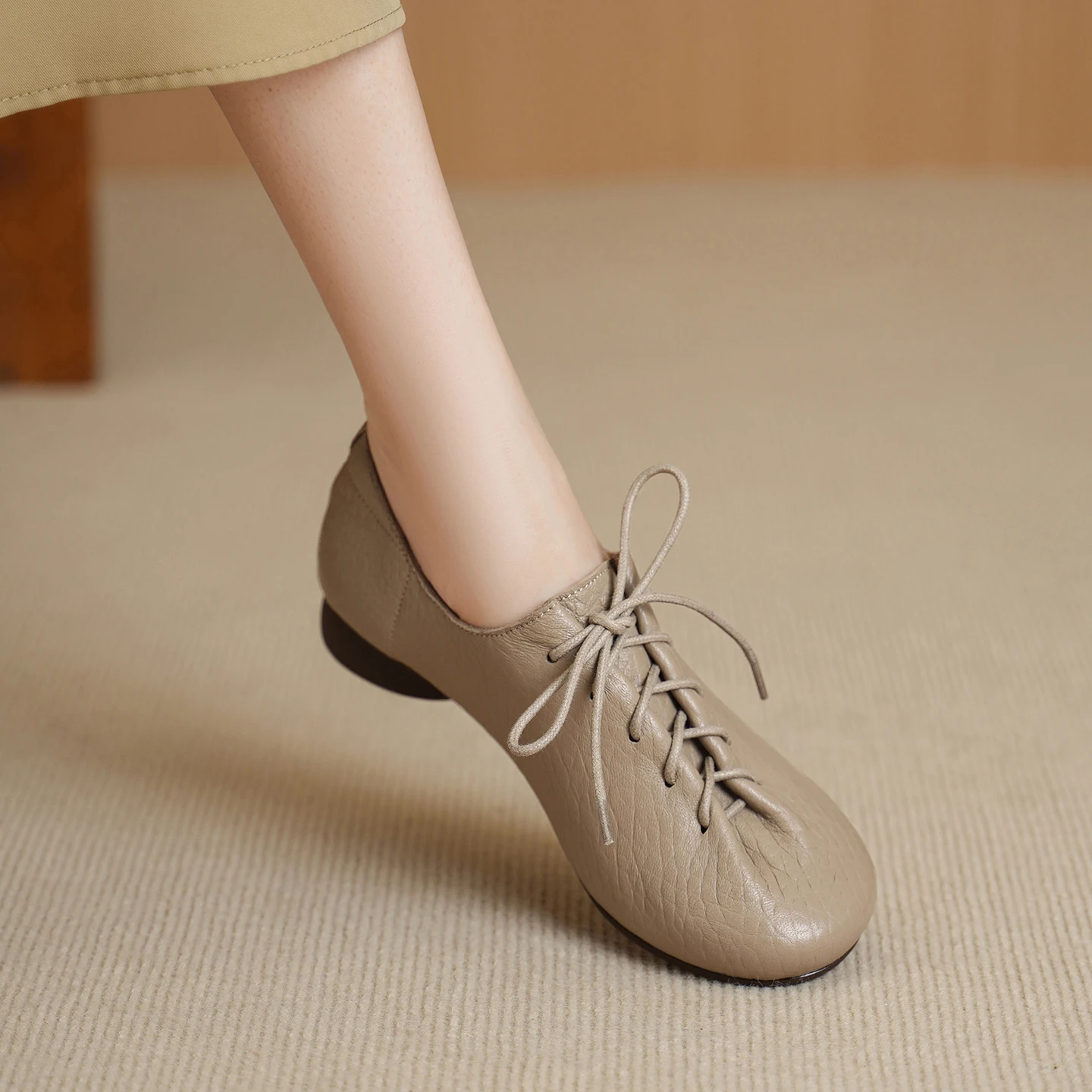Nuevos zapatos Oxford de piel  - Oxford Lace Up Women reseña y precio
