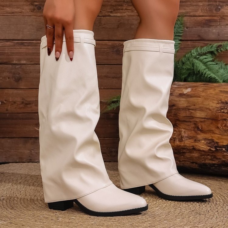 Botas de pierna alta europeas  - Sock Boot Women reseña y precio
